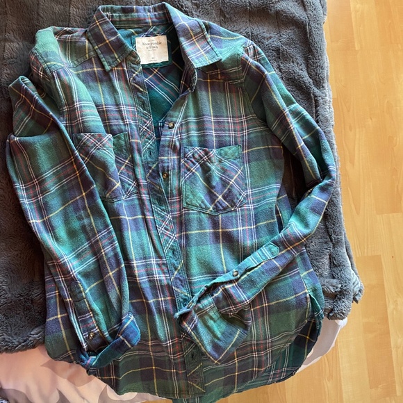 Abercombie & Fitch Flannel - Picture 1 of 1